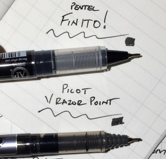 Review: Pentel Finito, Porous Point, Extra Fine – Pens and Junk