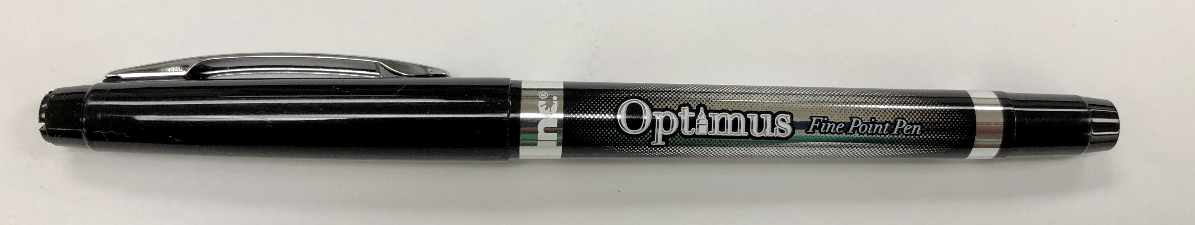 653020607713 I-N-C Optimus 4 Felt Tip Fine Point Pens 2 Black/2