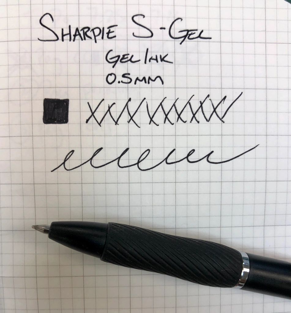 Sharpie - Nothing like a fresh pack of S.Gel pens - have you tried
